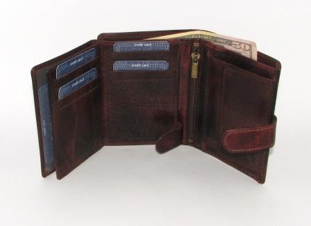 Гаманець чоловічий Buffalo Wild N4L-CH-HP Rust Гаманець чоловічий Buffalo Wild N4L-CH-HP Rust